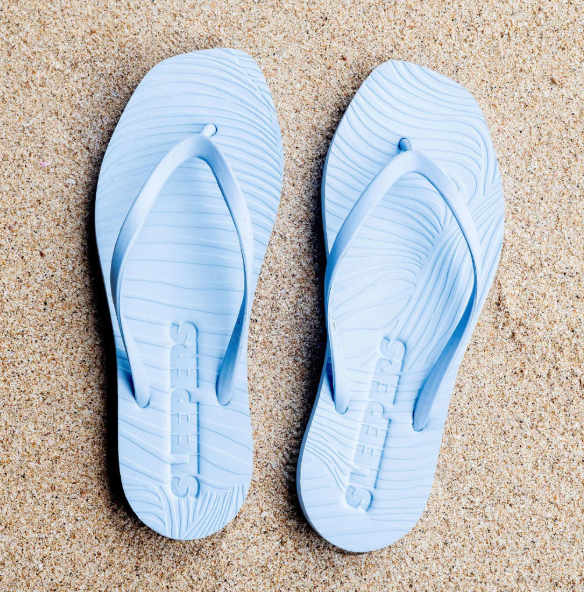 Sleepers Tapered Flip Flops - Angel Blue