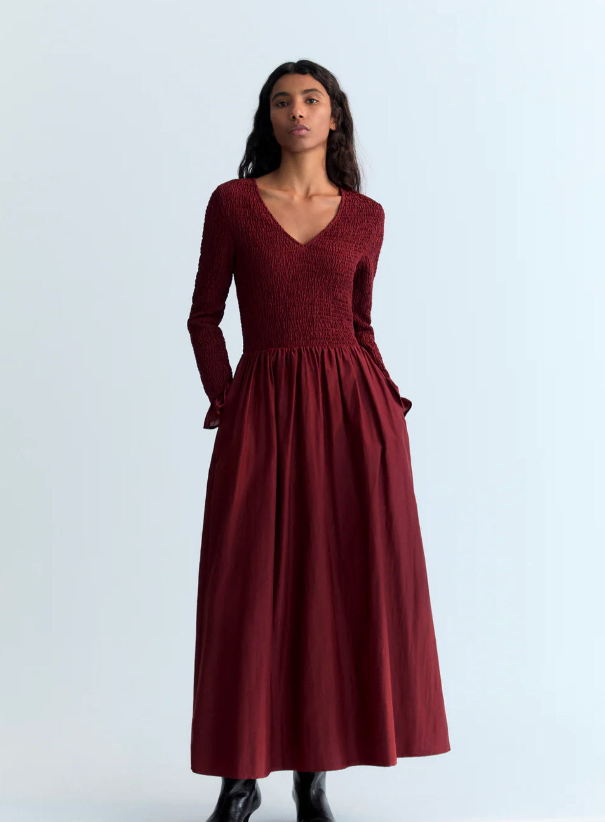 Luly Woman Dress - Plum