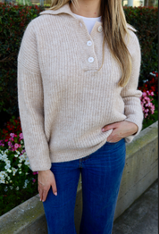 Mimi Woman Knit Polo Moonlight - White