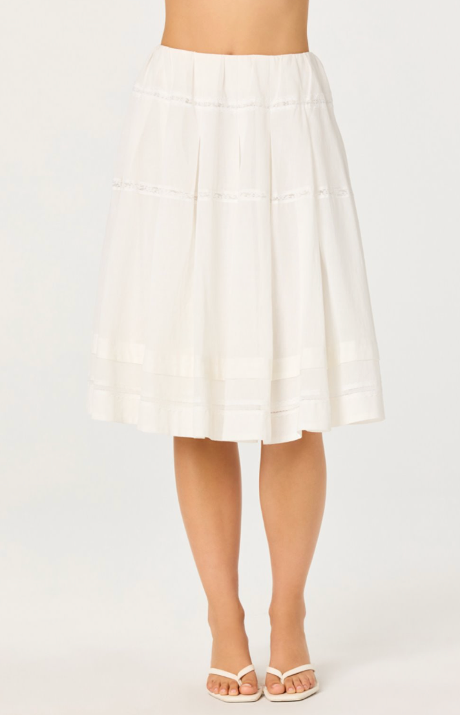 Wrenlee Skirt - White