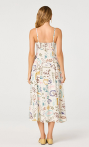 Ansley Dress - Off White Picnic