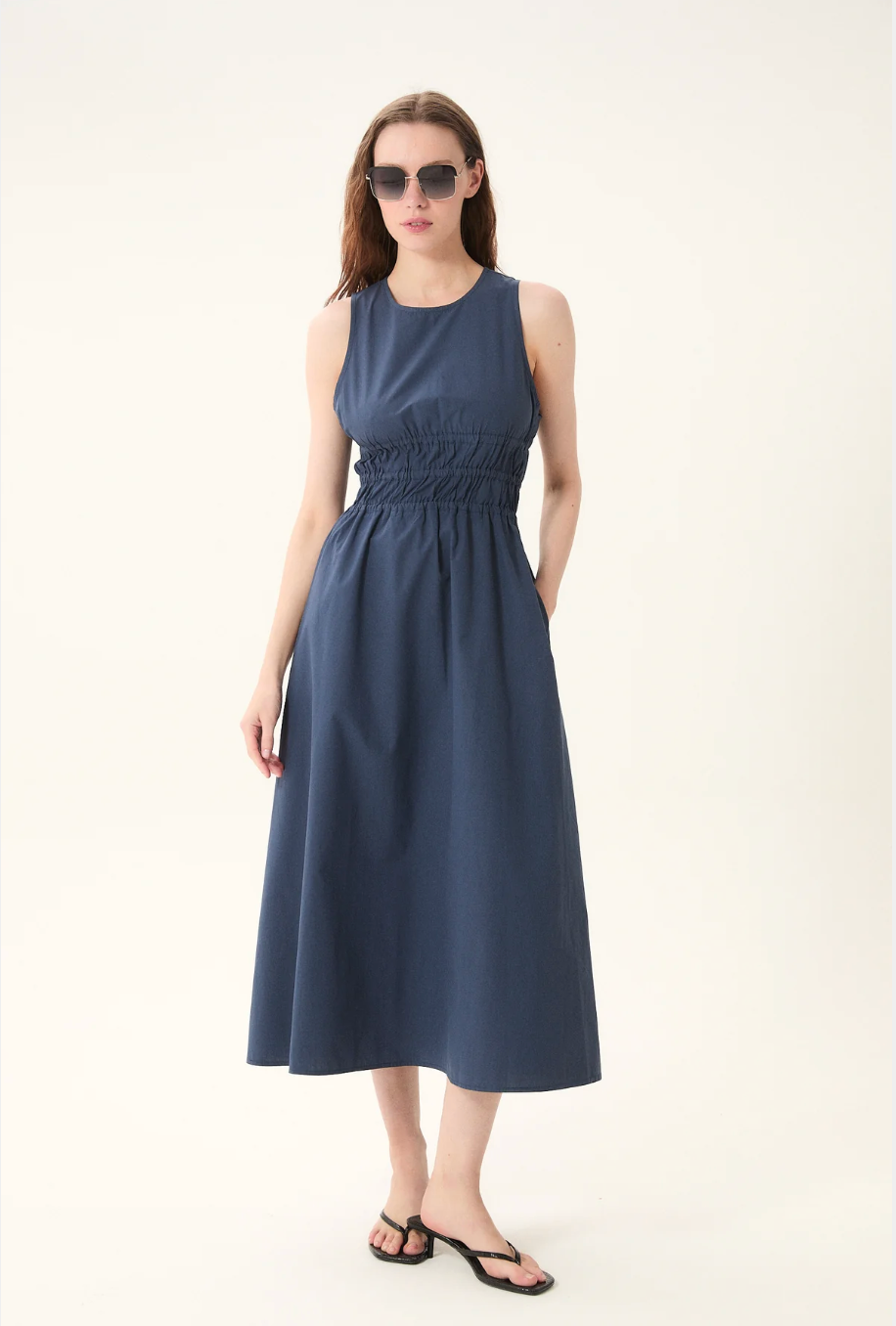 Turchi Dress - Navy