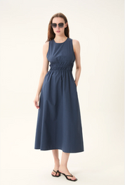 Turchi Dress - Navy
