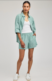 Lima Short - Kelly Stripe