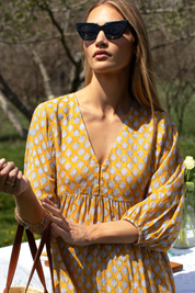 Bastian Beachy Dress - Sisters Yellow Organic