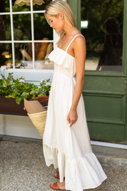 Tomas Maxi Dress - Salt