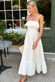 Tomas Maxi Dress - Salt