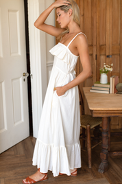 Tomas Maxi Dress - Salt