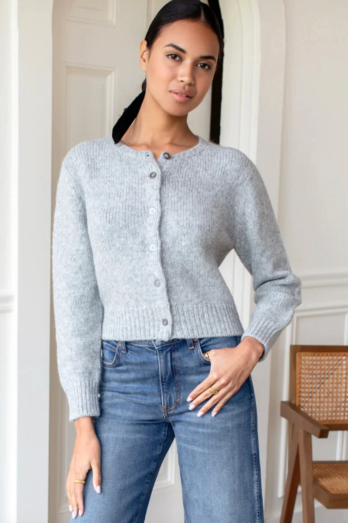 Little Atelier Cardigan - Heather Grey