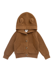 Bear Cardigan - Butterscotch