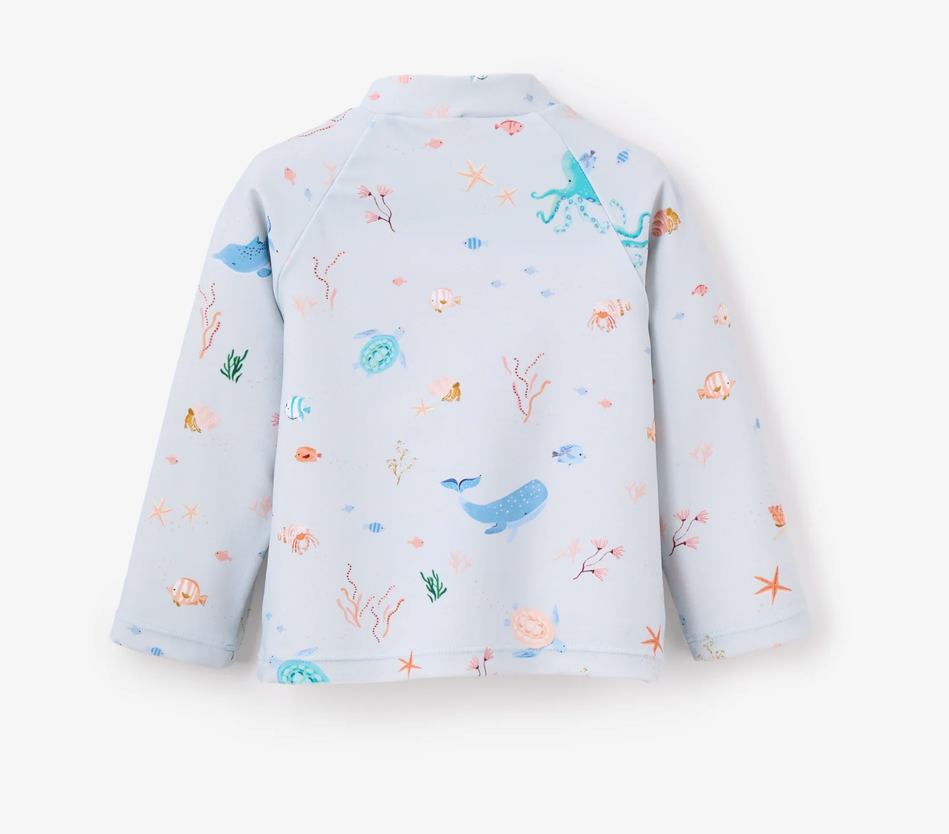Ocean Adventure Rash Guard - Pale Blue