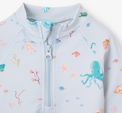 Ocean Adventure Rash Guard - Pale Blue