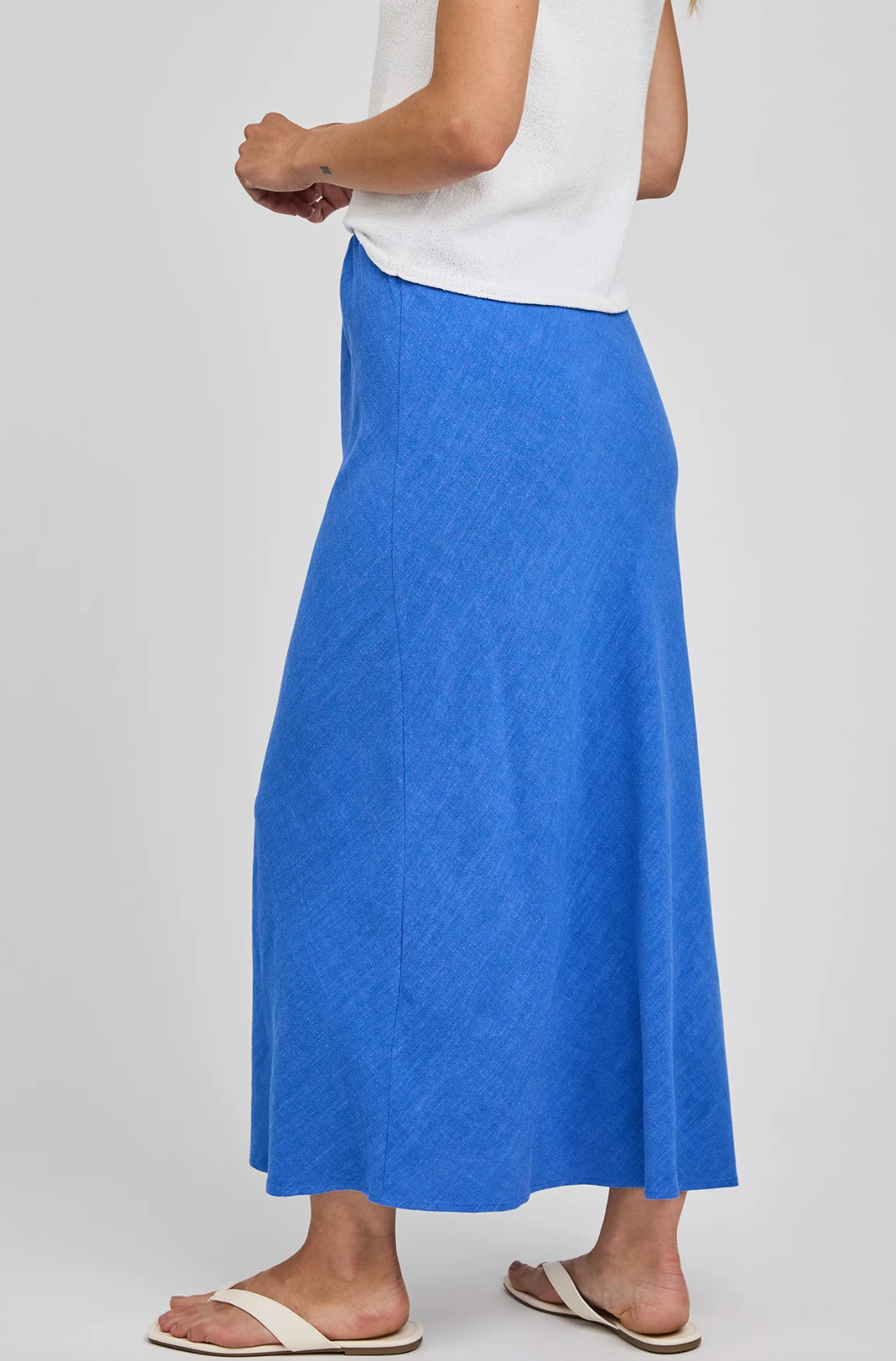 Cassia Skirt - Riviera Blue
