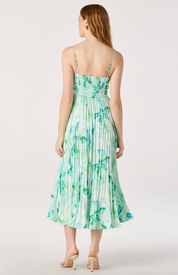 Maeve Dress - Teal Multi Floral