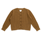 Maxine Knitted Cardigan Antique Bronze