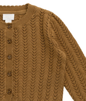 Maxine Knitted Cardigan Antique Bronze