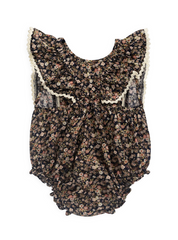 Organic Cotton Beatrice Playsuit - Luca Floral