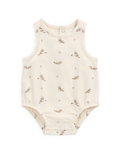 Organic Cotton Lionel Playsuit - Otter Buddies Tofu