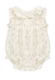 Organic Cotton Miley Playsuit - Justine Orchid