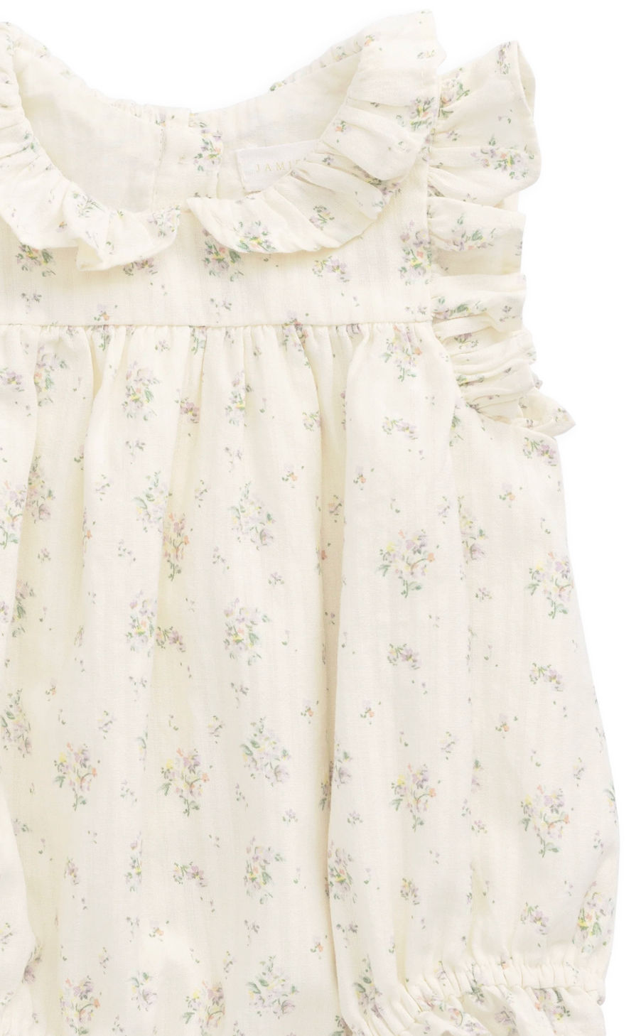 Organic Cotton Miley Playsuit - Justine Orchid
