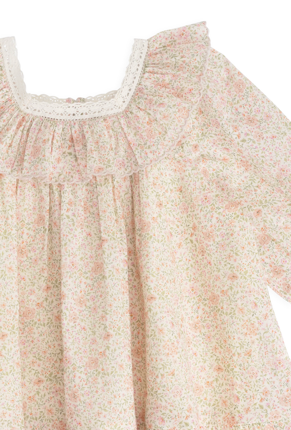 Organic Cotton Misty Dress - Flora Pink