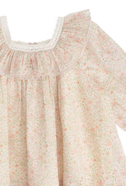 Organic Cotton Misty Dress - Flora Pink