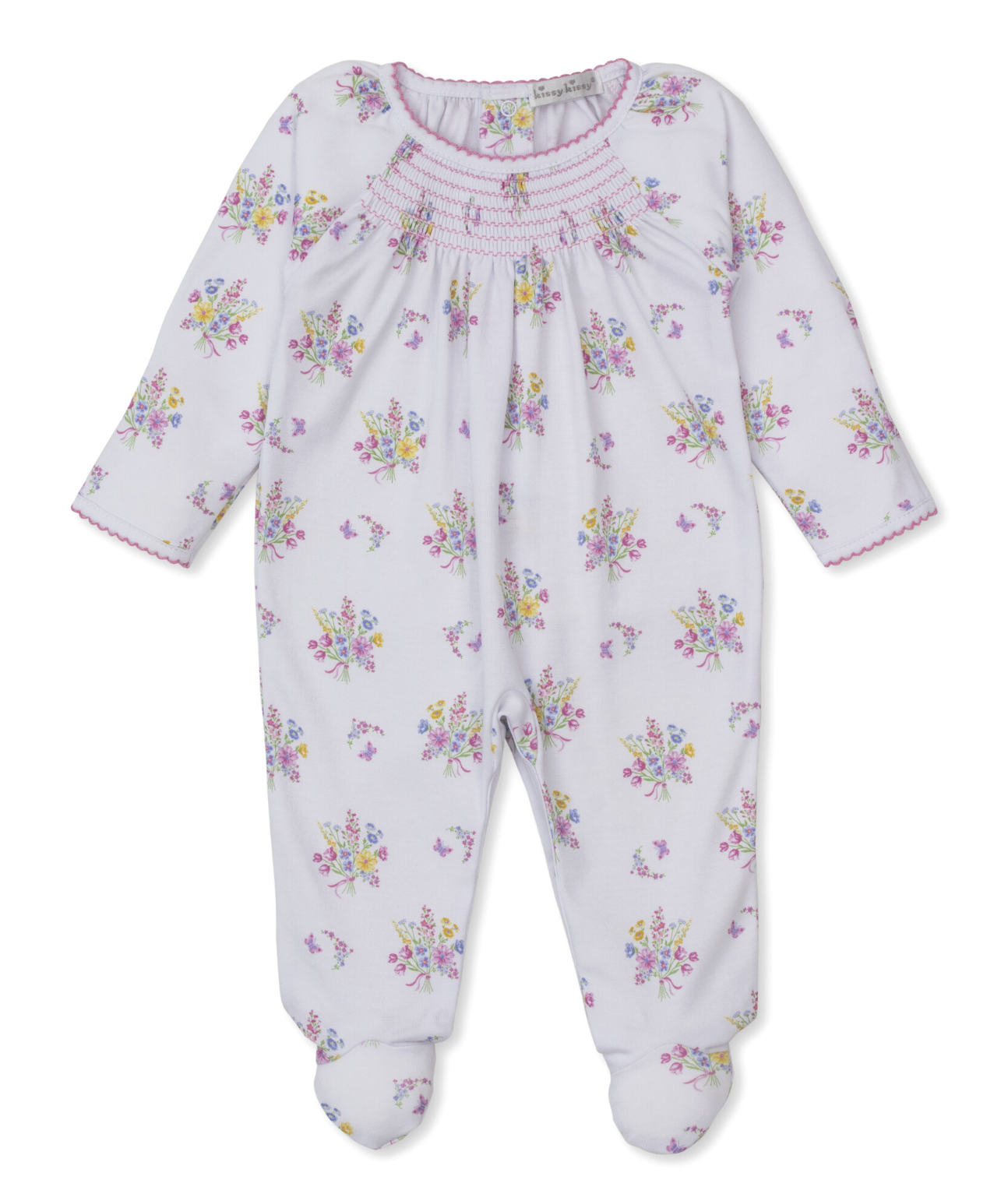 Pastel Gardens Footie - Multi