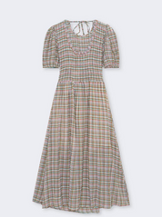 Zinnia Woman Dress - Zinnia Check