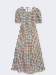 Zinnia Woman Dress - Zinnia Check