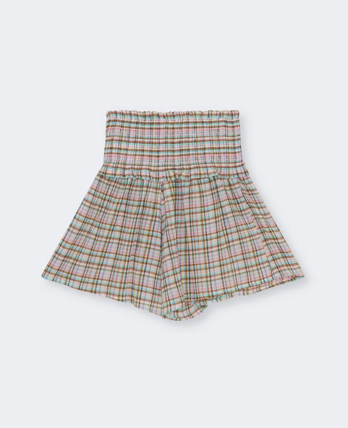 Zinnia Woman Short - Zinnia Check