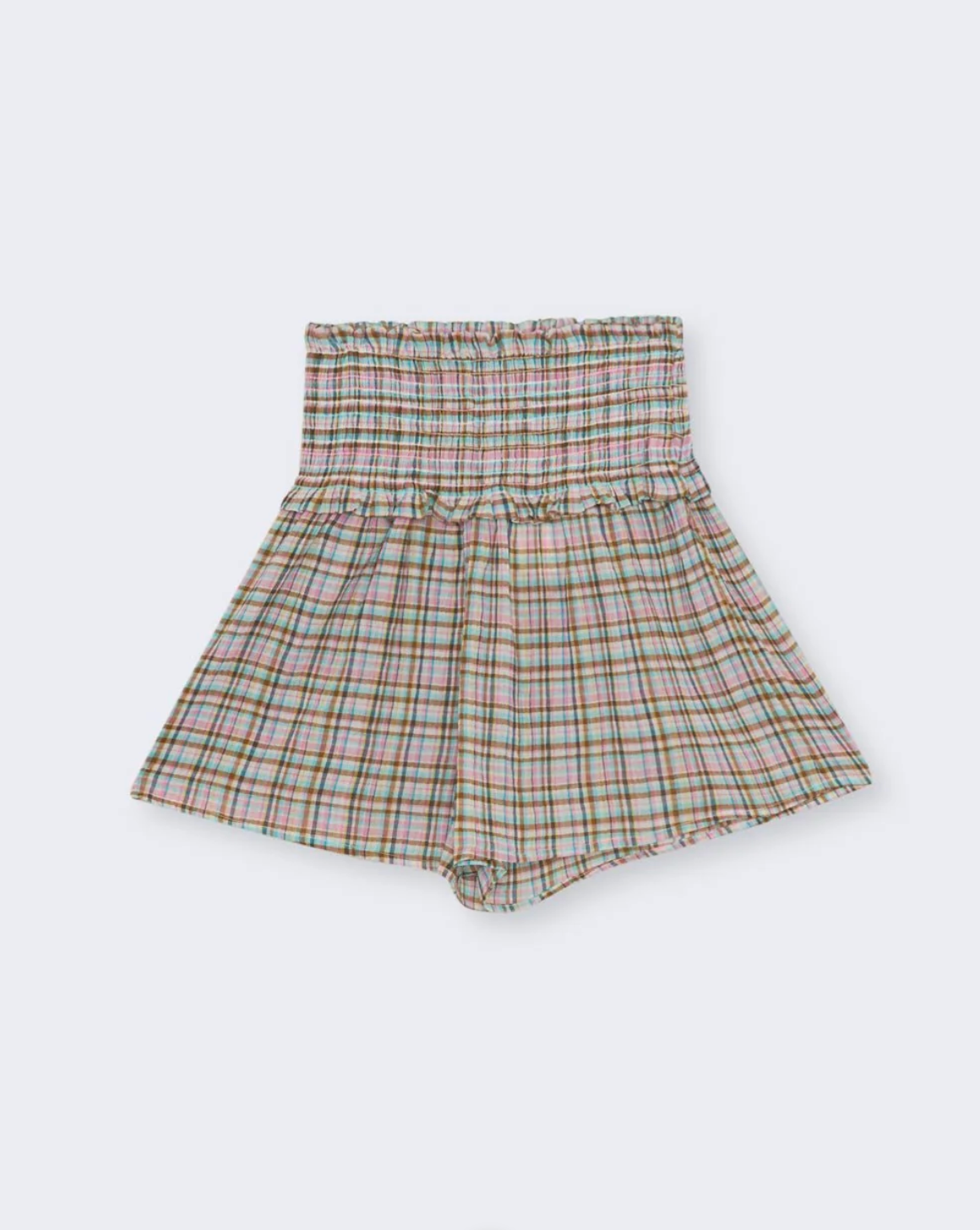 Zinnia Woman Short - Zinnia Check