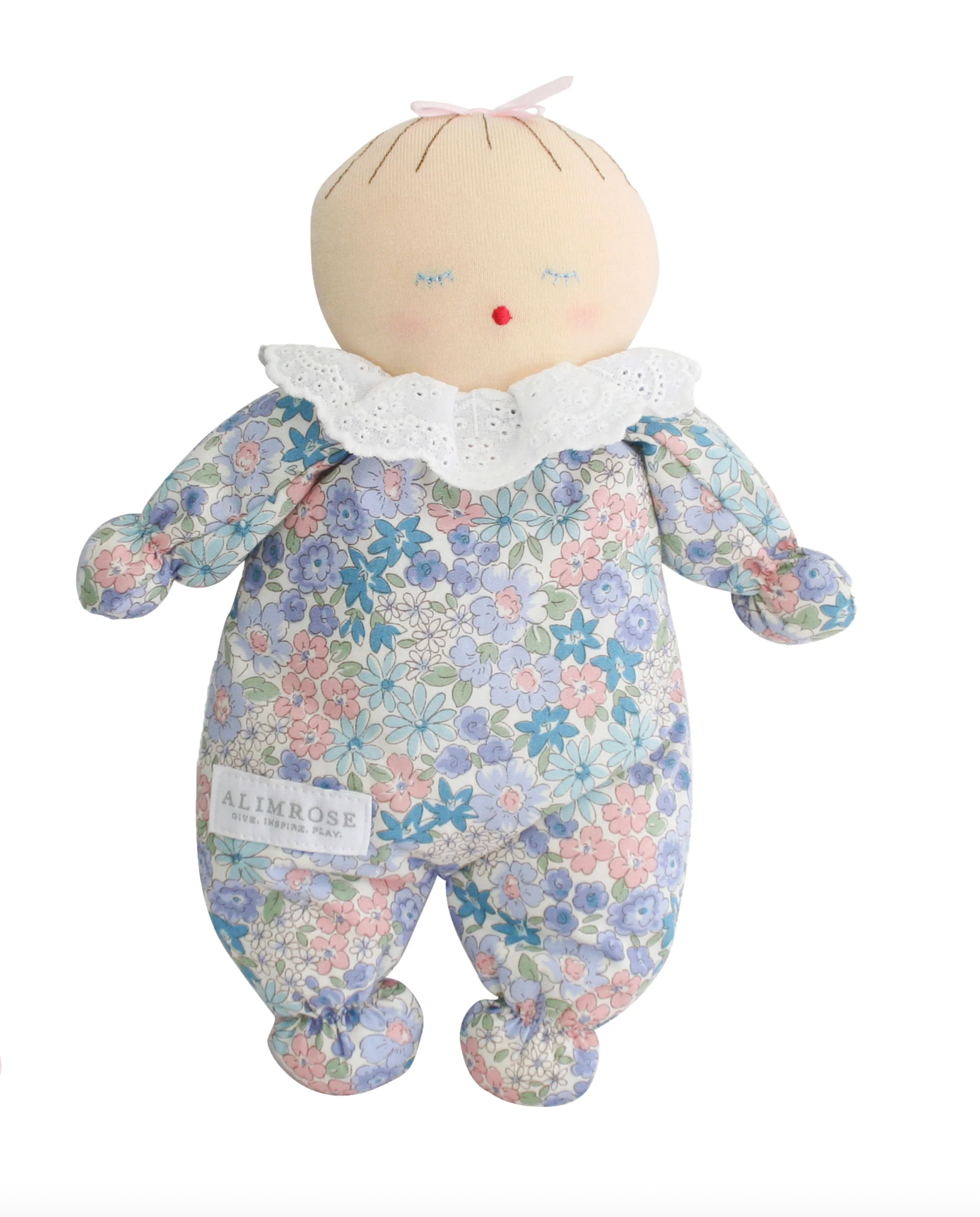 Asleep Awake Baby Doll 24cm - Lilly Blue