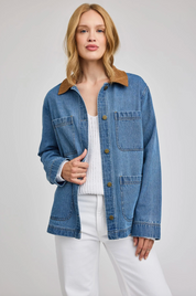Connor Jacket - Light Wash