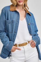 Connor Jacket - Light Wash