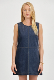 Adelin Dress - Deep Indigo