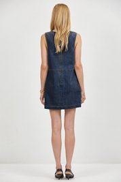 Adelin Dress - Deep Indigo