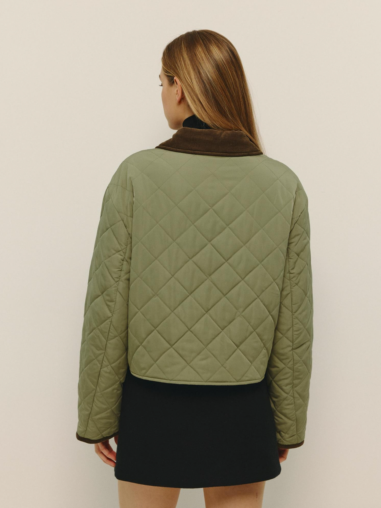 Nina Quilted Jacket - Olive
