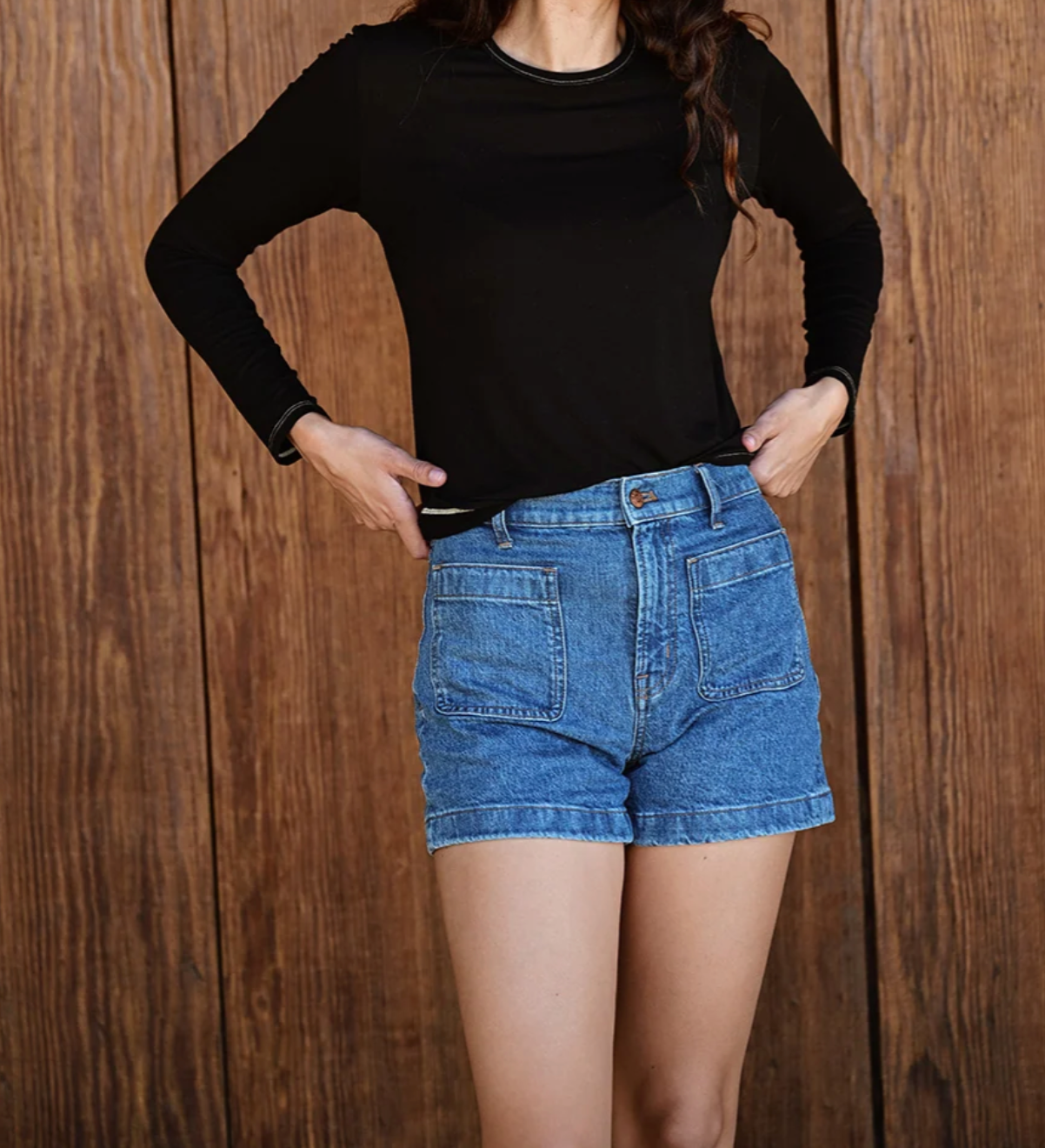 Softest Long Sleeve Tee - Black