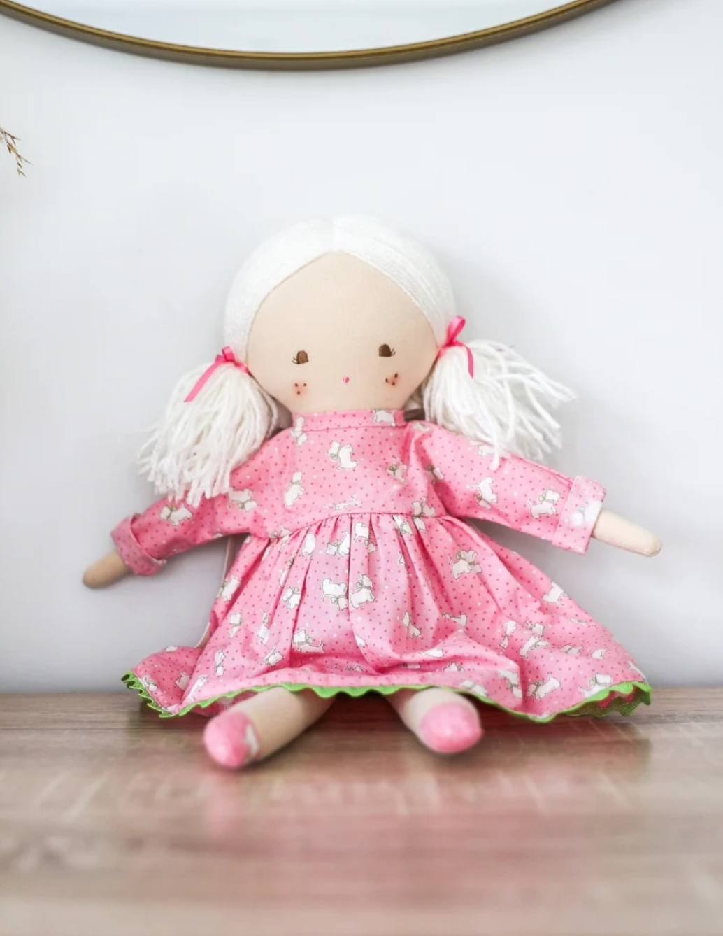 Matilda 45cm Doll Pink Puppies