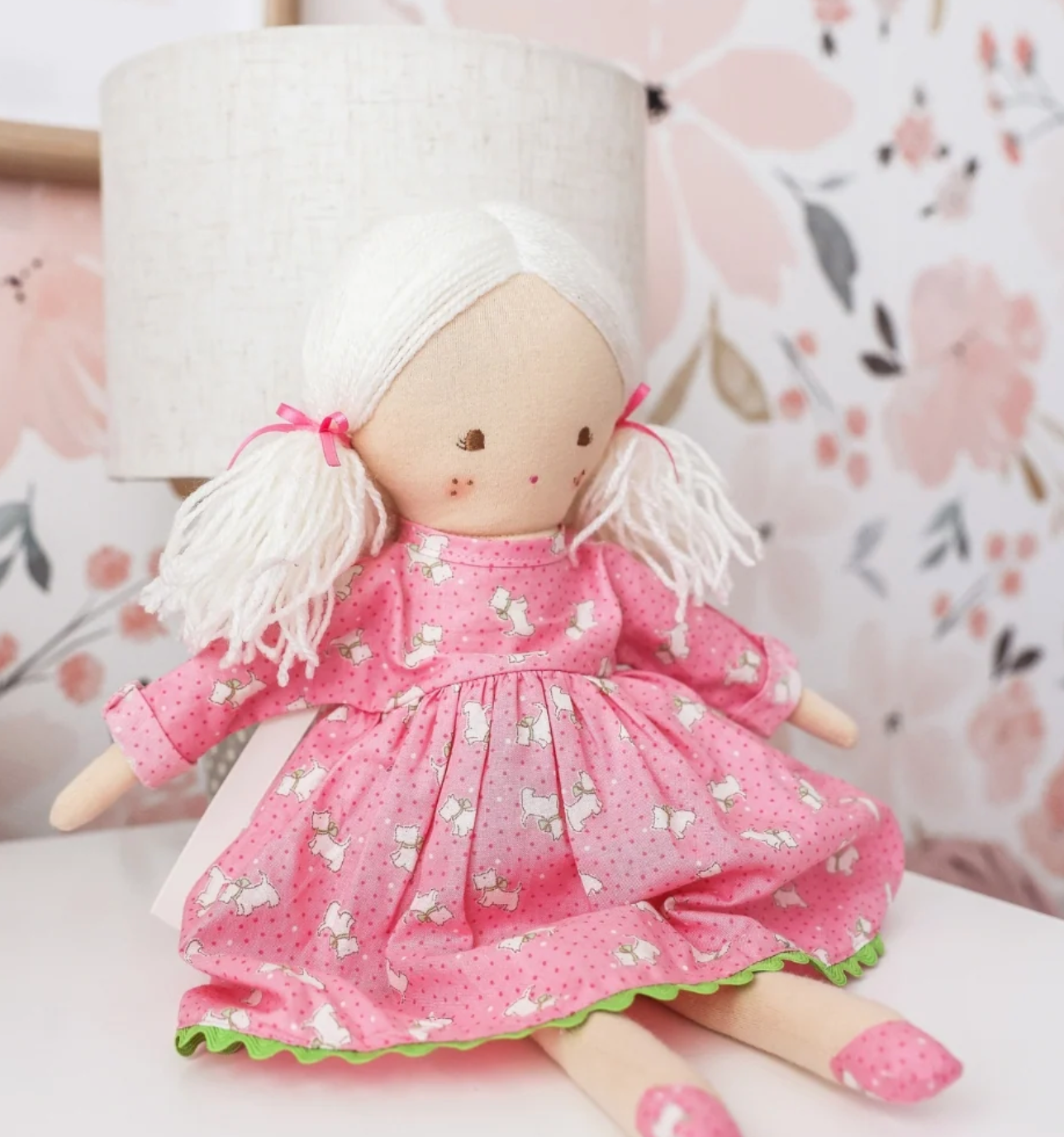 Matilda 45cm Doll Pink Puppies