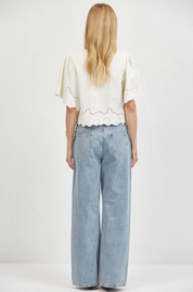 Cairo Top - Cream