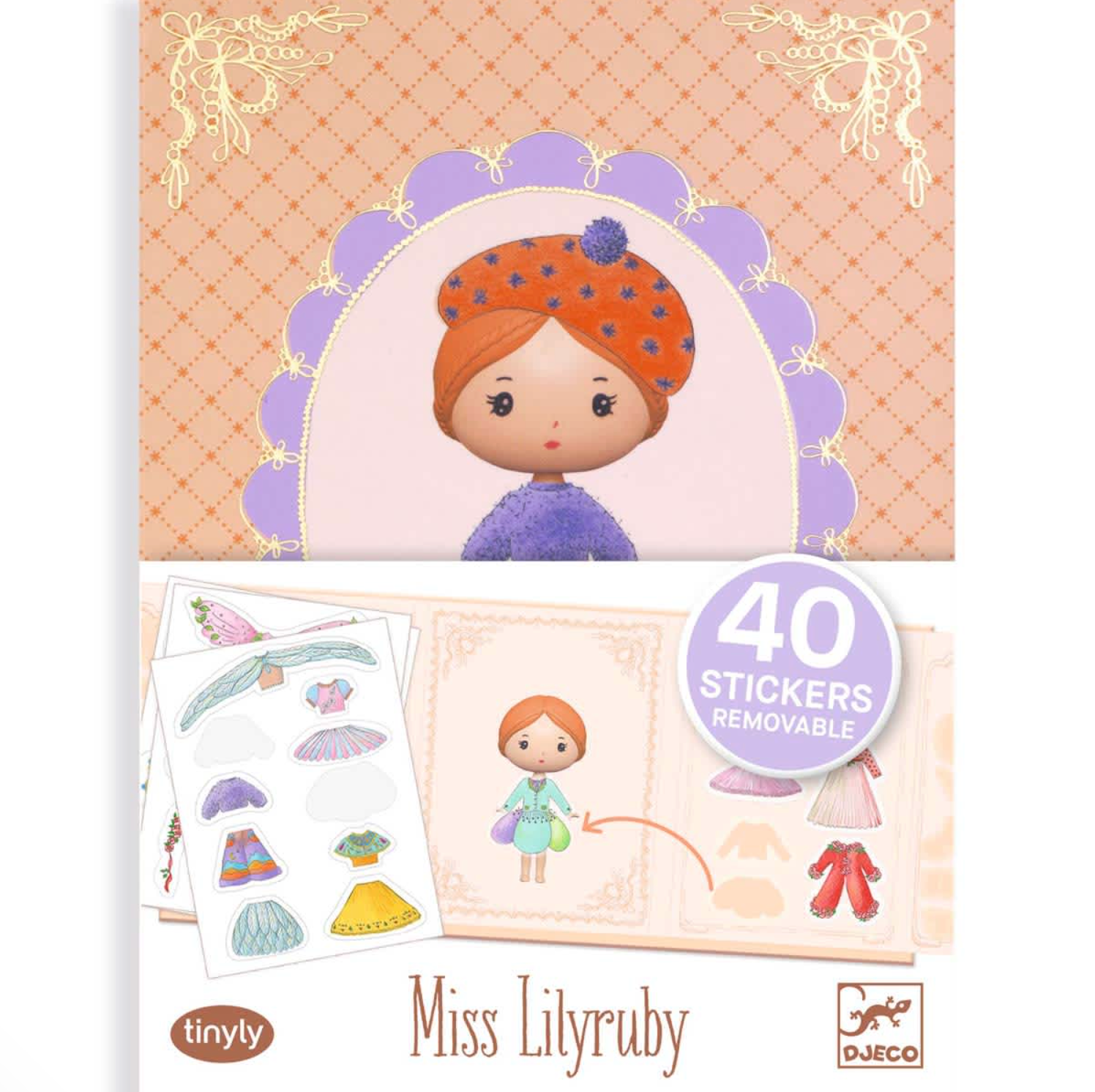 Tinyly Miss Lilyruby Stickers