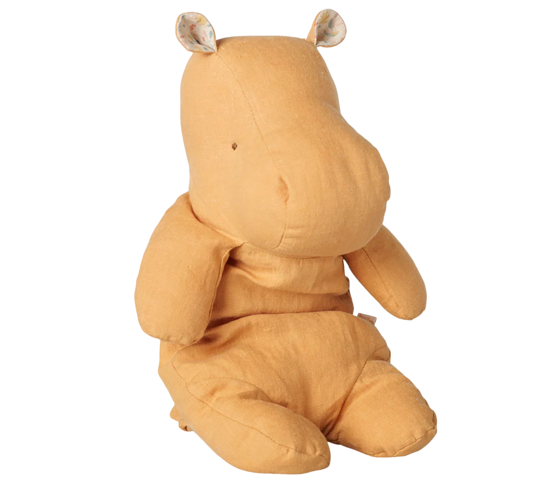 Safari Friends Hippo Medium - Vintage Yellow by Maileg