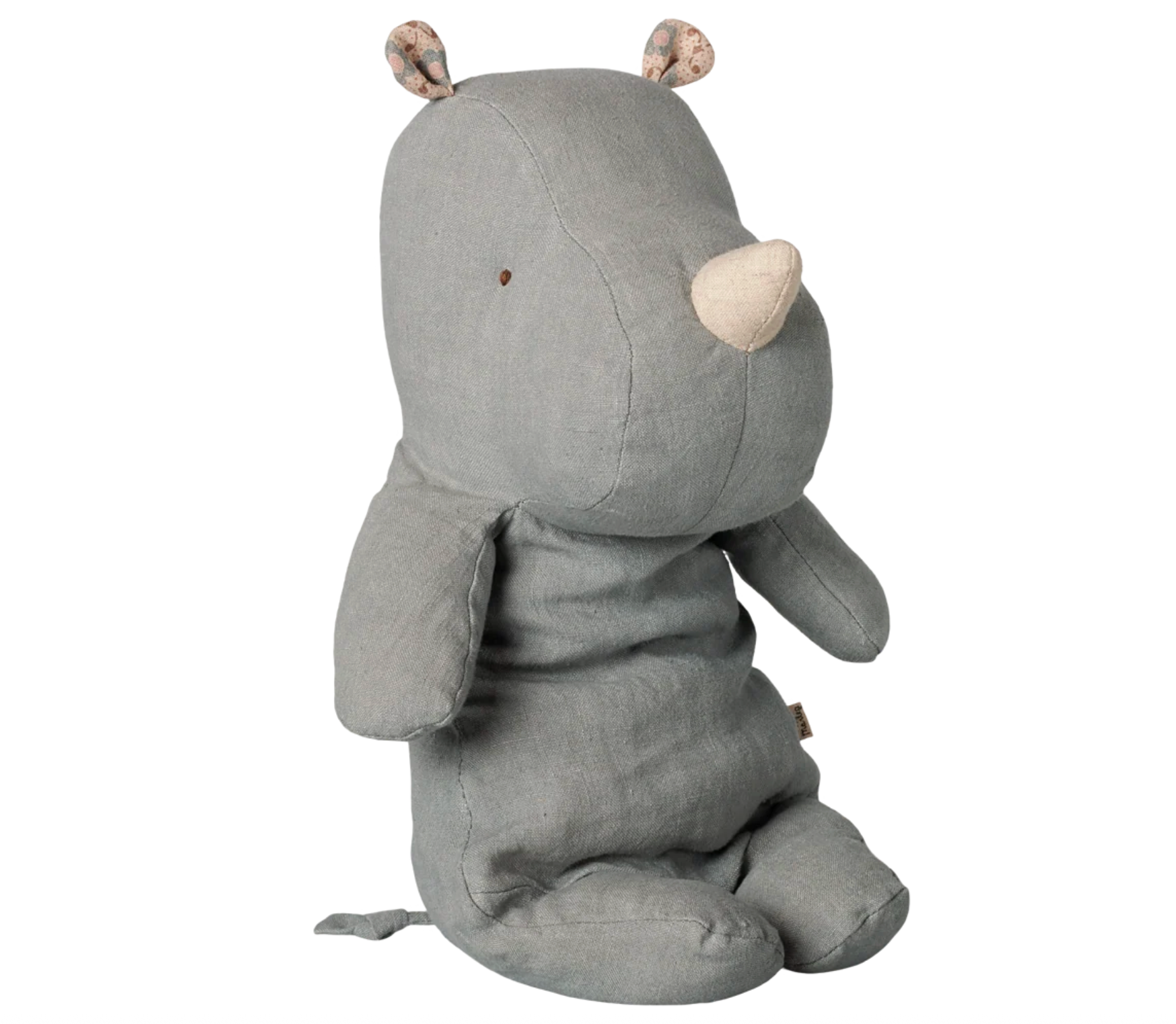 Safari Friends Rhino Medium - Vintage Blue by Maileg