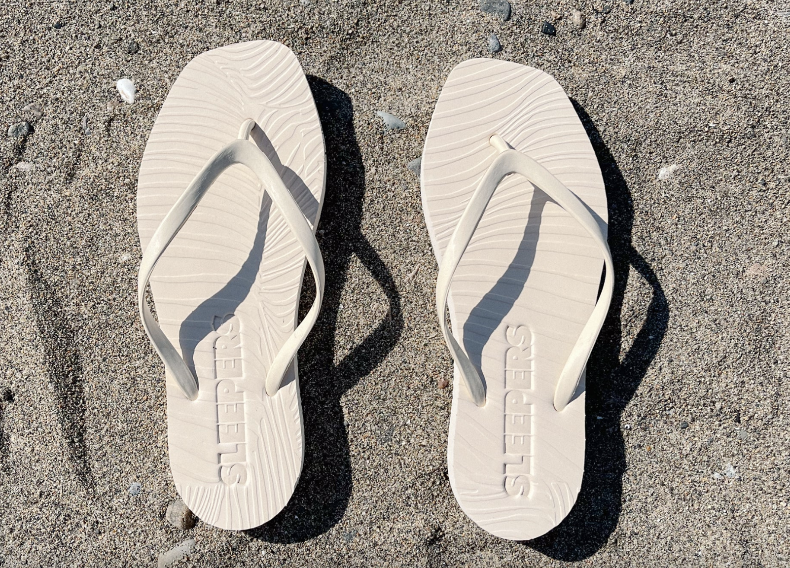 Sleepers Tapered Flip Flops - Sand
