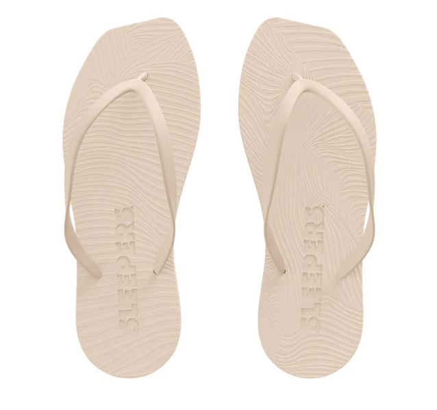Sleepers Tapered Flip Flops - Sand