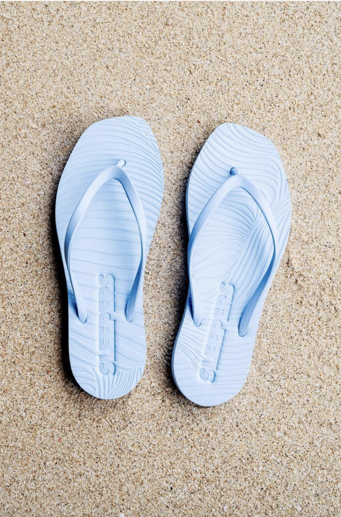 Sleepers Tapered Flip Flops - Angel Blue