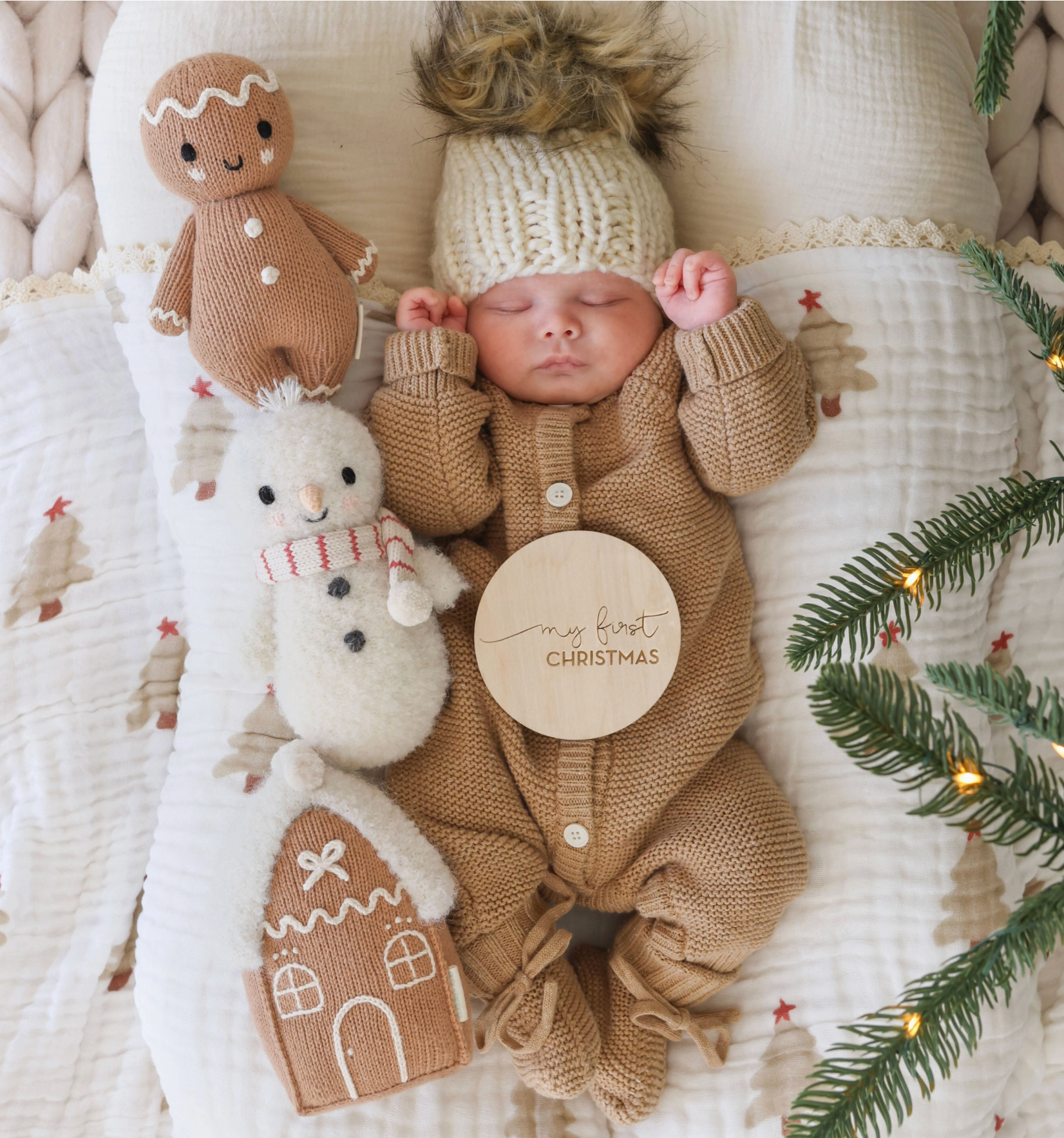 Baby Snowman (candy cane)