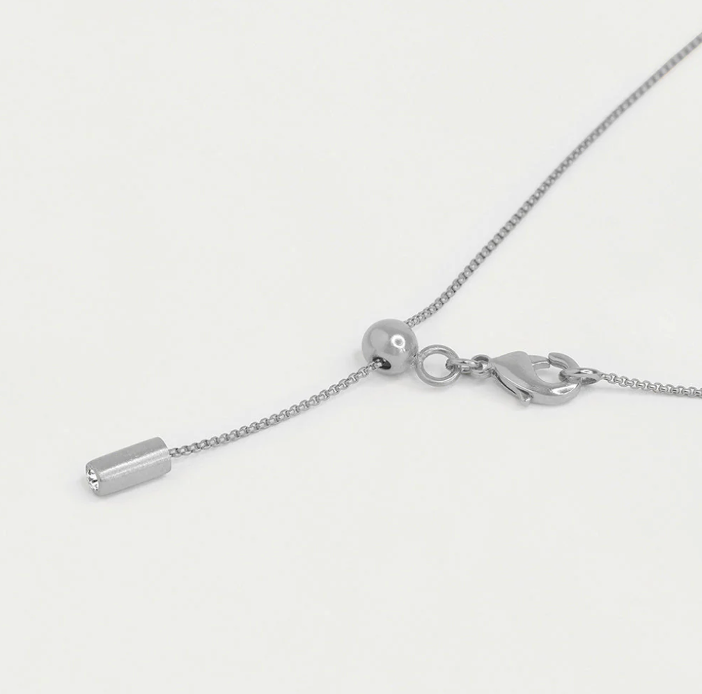Petite Pave Mini Tube Necklace