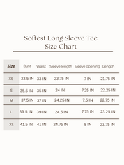 Softest Long Sleeve Tee - Sand